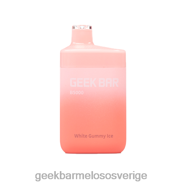 Geek Bar Shop - Geek Bar b5000 engångs ZRX2D40 vit gummiaktig is