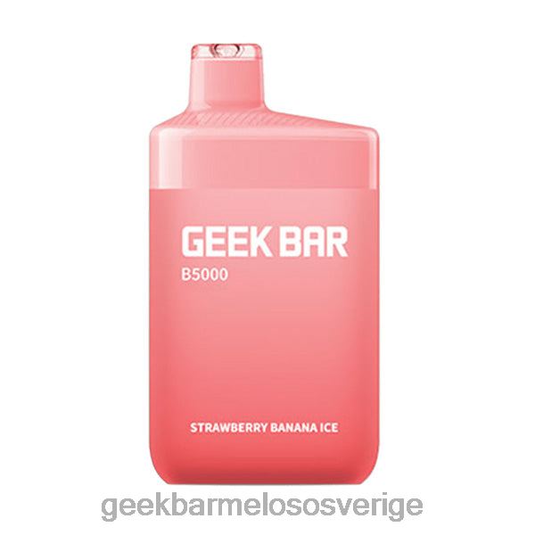 Geek Bar Smaker - Geek Bar b5000 engångs ZRX2D34 jordgubbsbananis