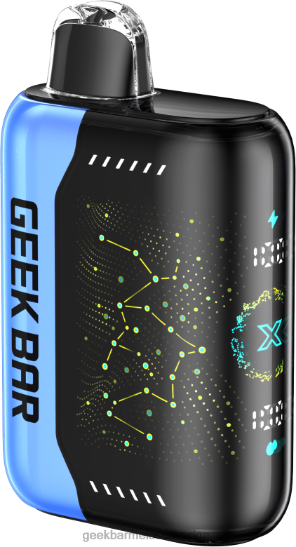 Geek Bar Engångs Vape - GEEK BAR puls x D4RTV7 blå ranchägare