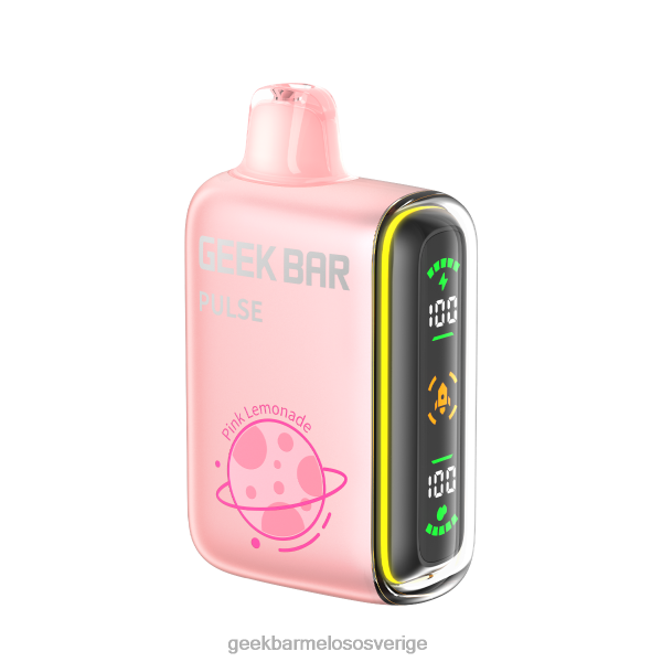 Geek Bar Engångs Vape - Geek Bar Pulse 15k engångsvape ZRX2D57 rosa lemonad