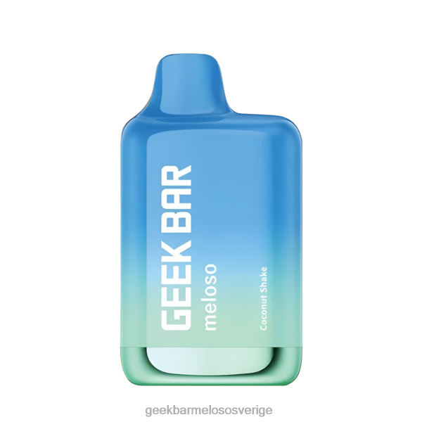 Geek Bar Vape Ingredients - Geek Bar Meloso max engångsvape ZRX2D126 kokosshake