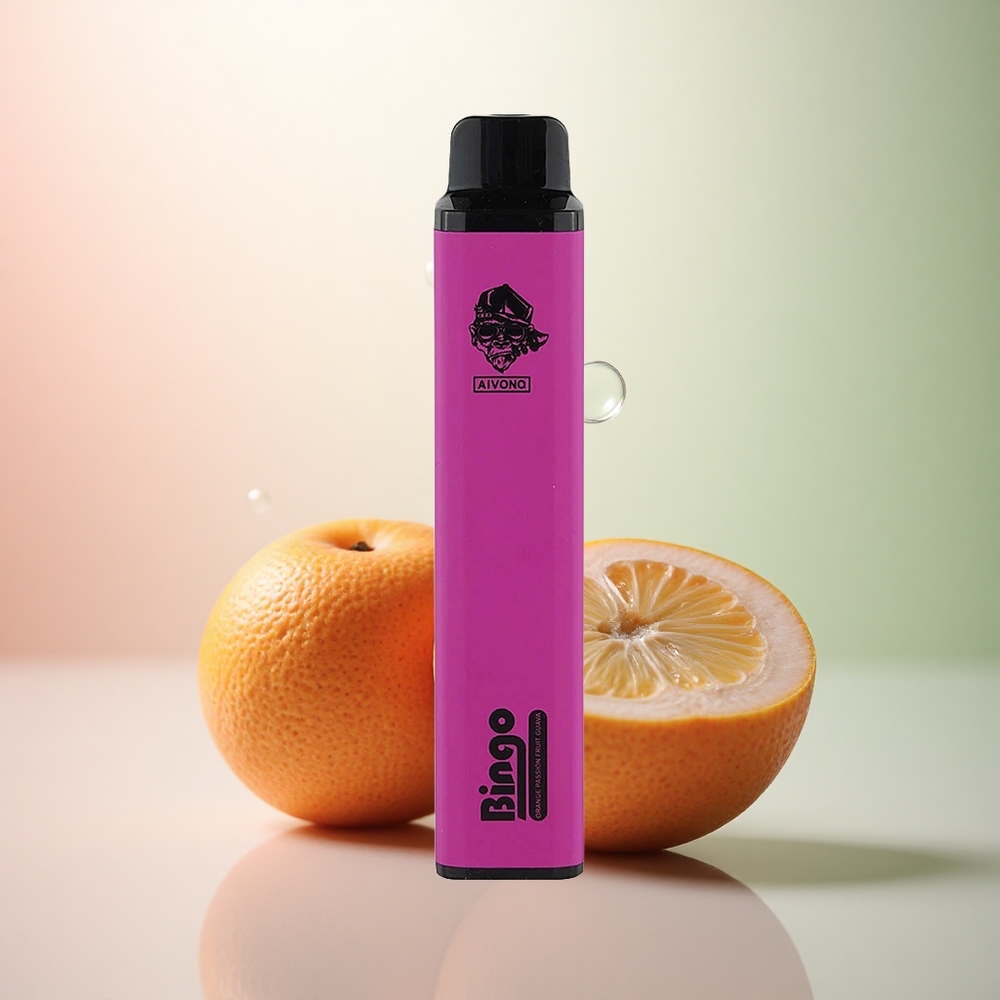 Aivono Aim Bingo 4000 Puffs Apelsin Passionfrukt Guava 5% Nikotin 1000mAh