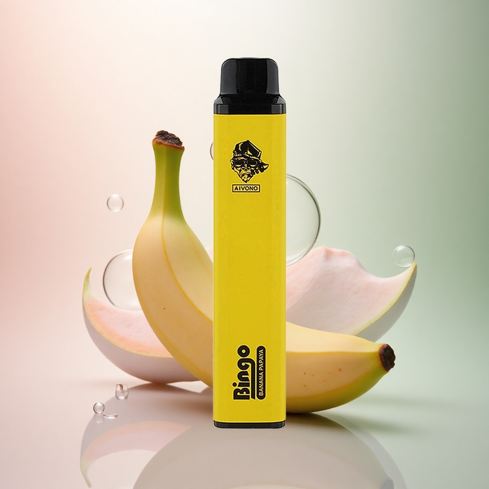 Aivono Aim Bingo 4000 Puffs Banana Papaya 1000mAh 10mL 5% nikotin