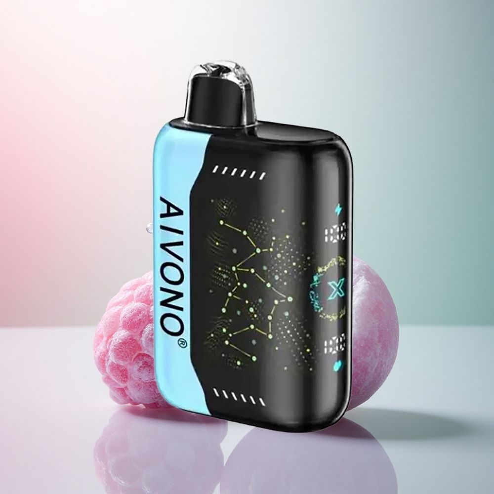 Aivono Aim Boom 25000 Puffs Blå Hallon Is 650mAh