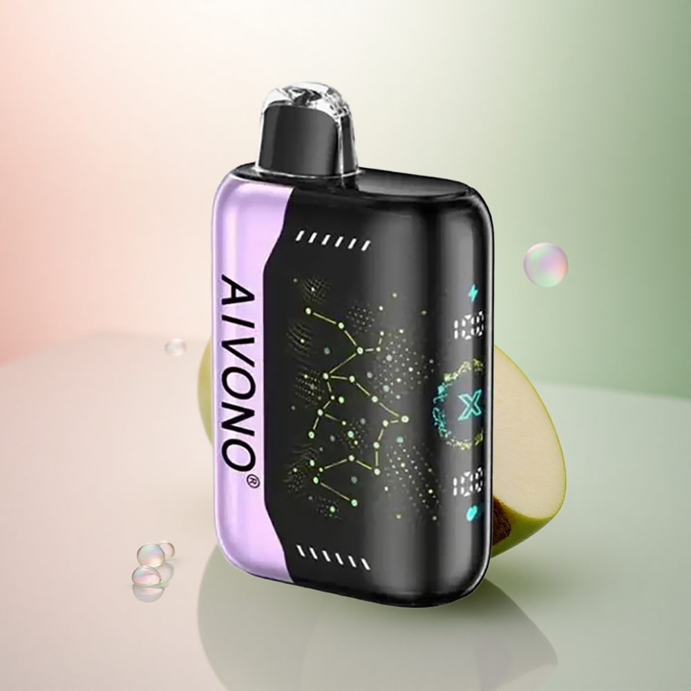 Aivono Aim Boom 25000 Puffs Grönt Äpple Druva 650mAh 1.2 ohm