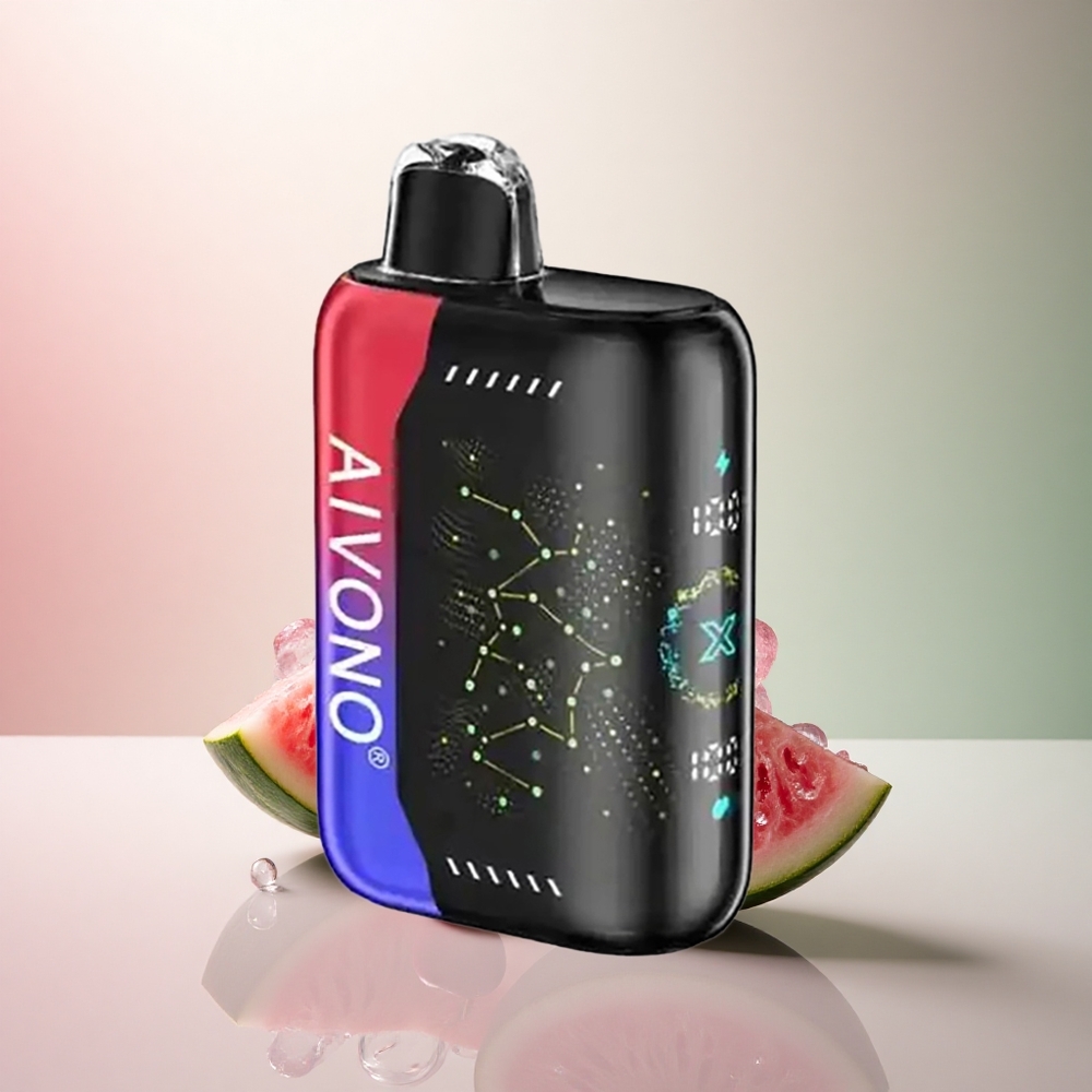 Aivono Aim Boom 25000 Puffs Isvattenmelon Körsbär 0% Nikotin 650mAh
