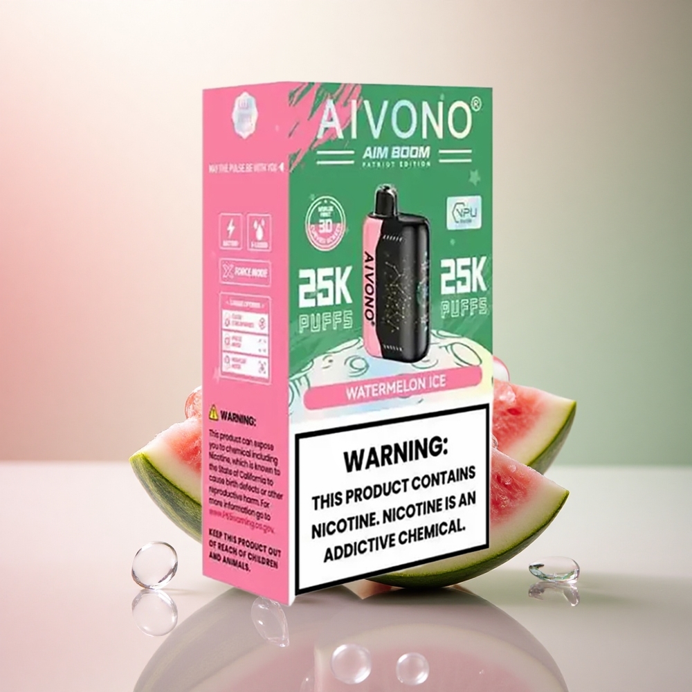 Aivono Aim Boom 25000 Puffs Vattenmelon Is 650mAh