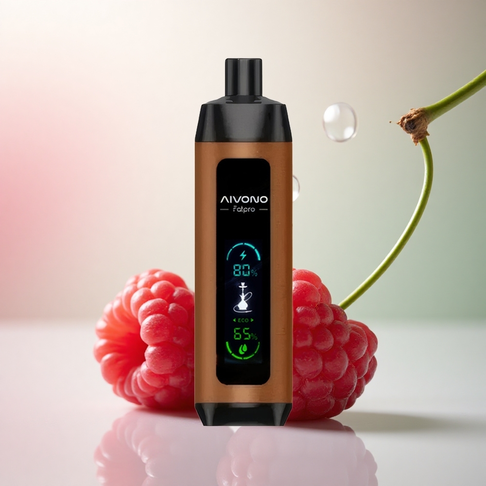Aivono Aim Fatpro 22000 Puffs Hallonsmak med 5% Nikotin och 600mAh