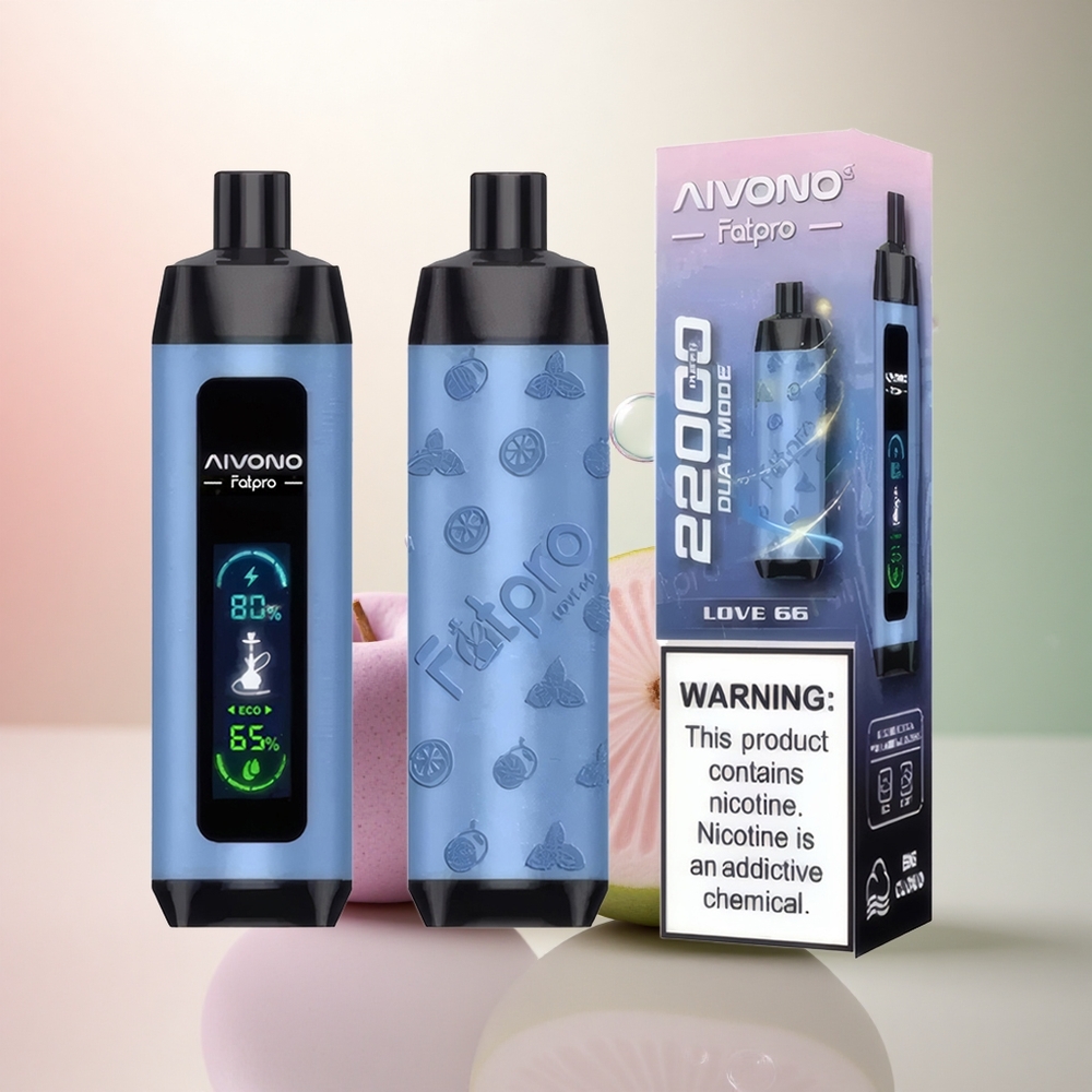 Aivono Aim Fatpro 22000 Puffs Kärlek 66 600mAh 5% Nikotin
