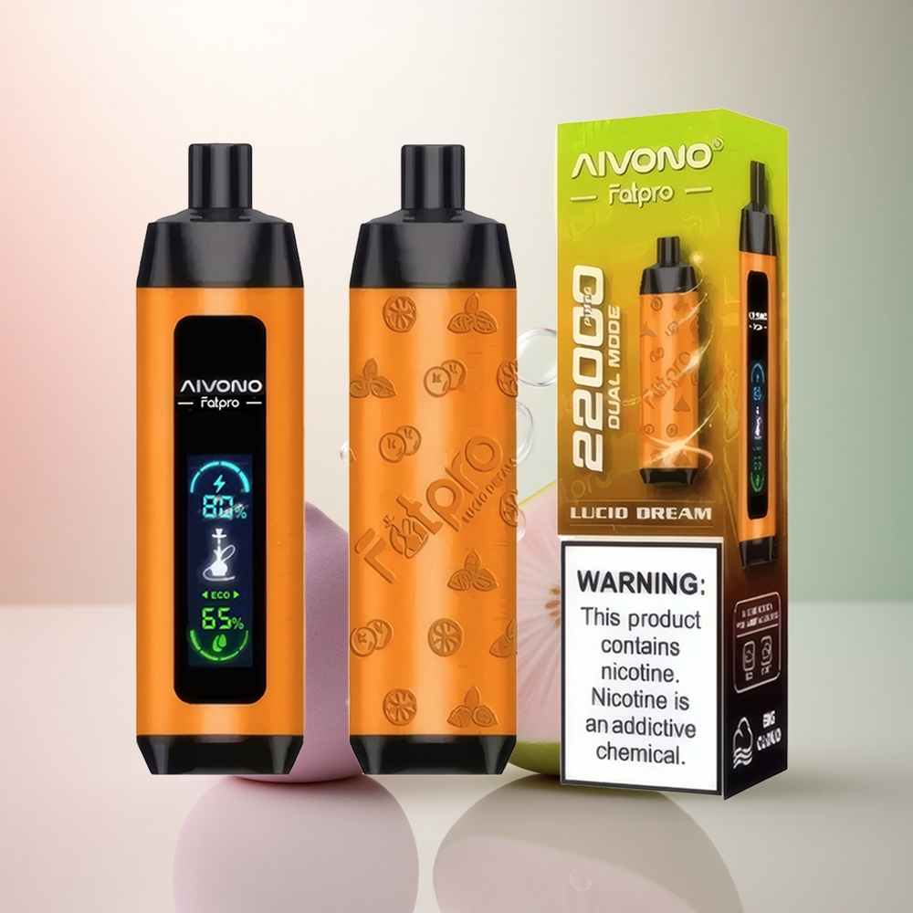 Aivono Aim Fatpro 22000 Puffs Klart Dröm 600mAh 5% Nikotin