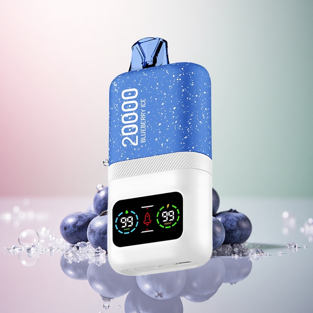 Aivono Aim Magic 20000 Puffs Blåbär Is Med 5% Nikotin Och 600mAh