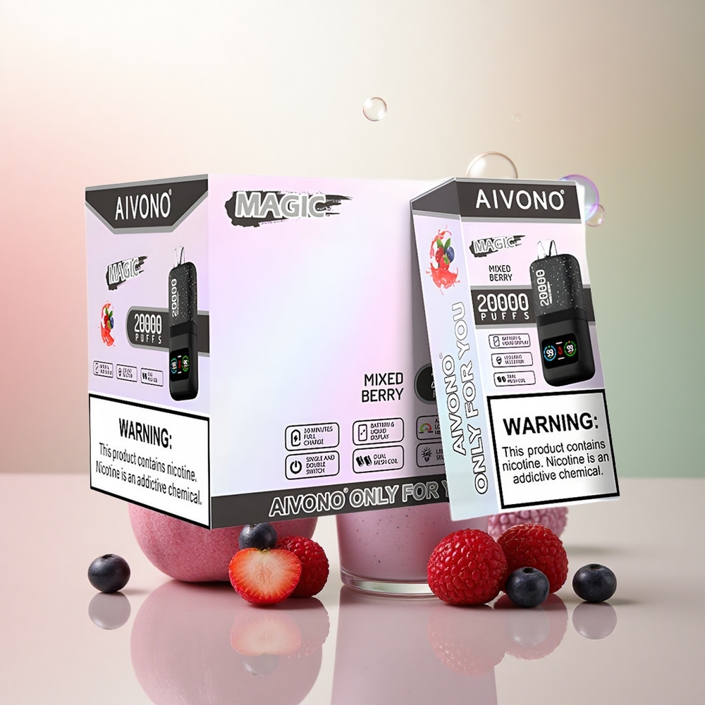 Aivono Aim Magic 20000 Puffs Blandade Bär Dual Mesh 600mAh 5% Nikotin