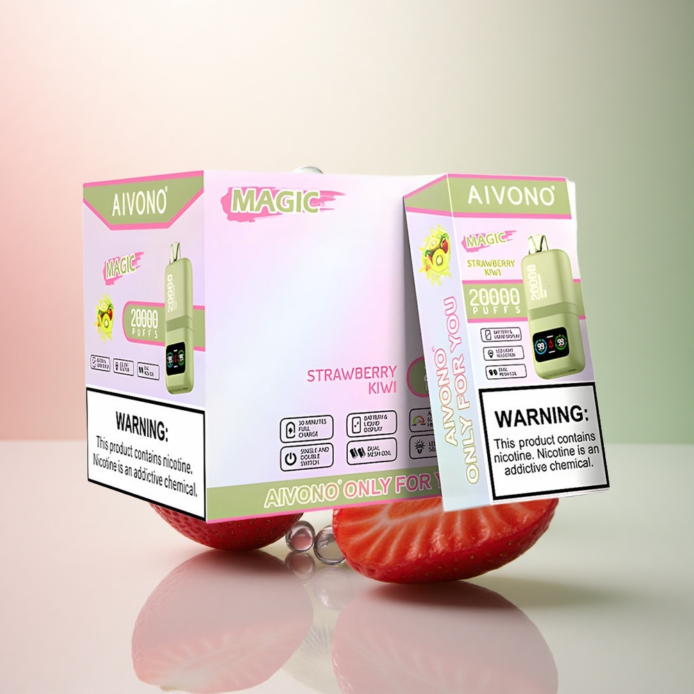 Aivono Aim Magic 20000 Puffs Jordgubb Kiwi Dual Mesh 600mAh