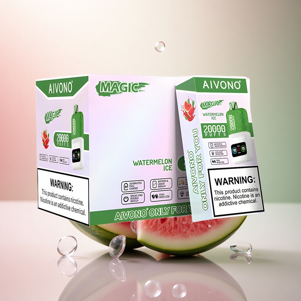 Aivono Aim Magic 20000 Puffs Vattenmelon Is 5% Nikotin 600mAh