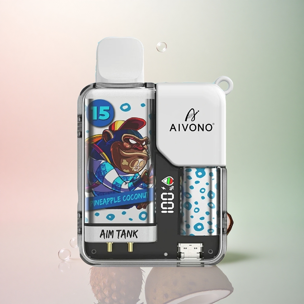 Aivono Aim Tank 9500 Puffs Ananas Kokos 650mAh 5% Nikotin