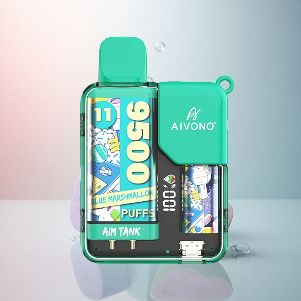 Aivono Aim Tank 9500 Puffs Blå Marshmallow 650mAh 5% Nicotin
