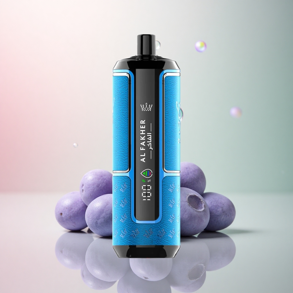 Al Fakher Crown Bar 15K Hypermax Blåbärs Tuggummi med 600mAh och 6mg nikotin