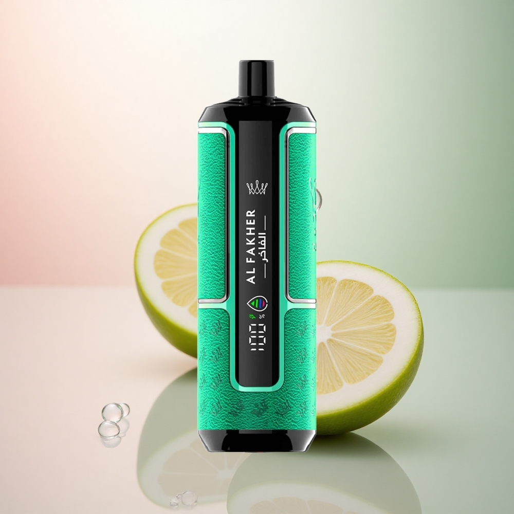 Al Fakher Crown Bar 15K Hypermax Citronmynta 22ml 600mAh 6mg nikotin