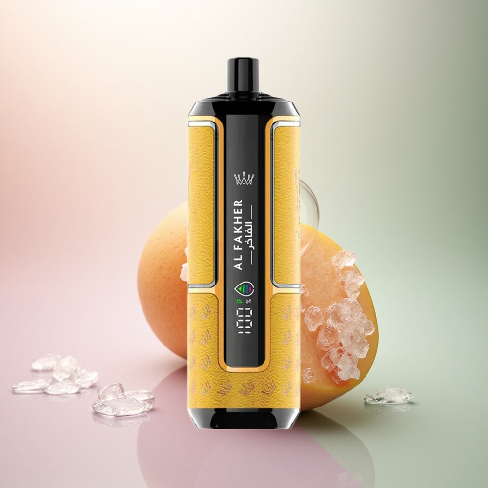 Al Fakher Crown Bar 15K Hypermax Mango Is med 600mAh och 6mg nikotin