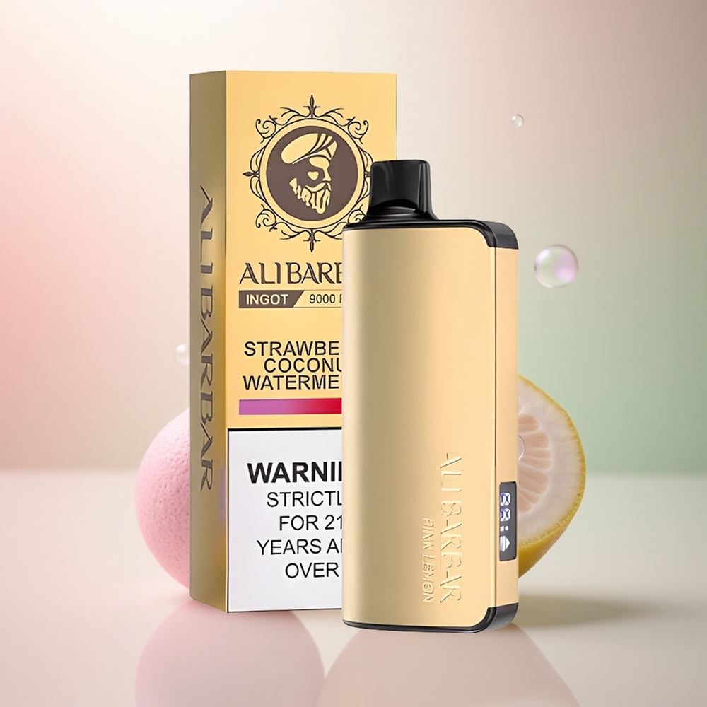 Alibarbar Ingot 9000 Puffs Rosa Citron 22ml 2350mAh