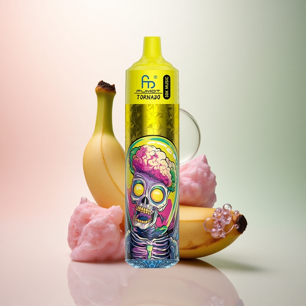 Fumot Randm Tornado 30000 Puffs Banan Jordgubb 30mL 5% Nikotin 600mAh
