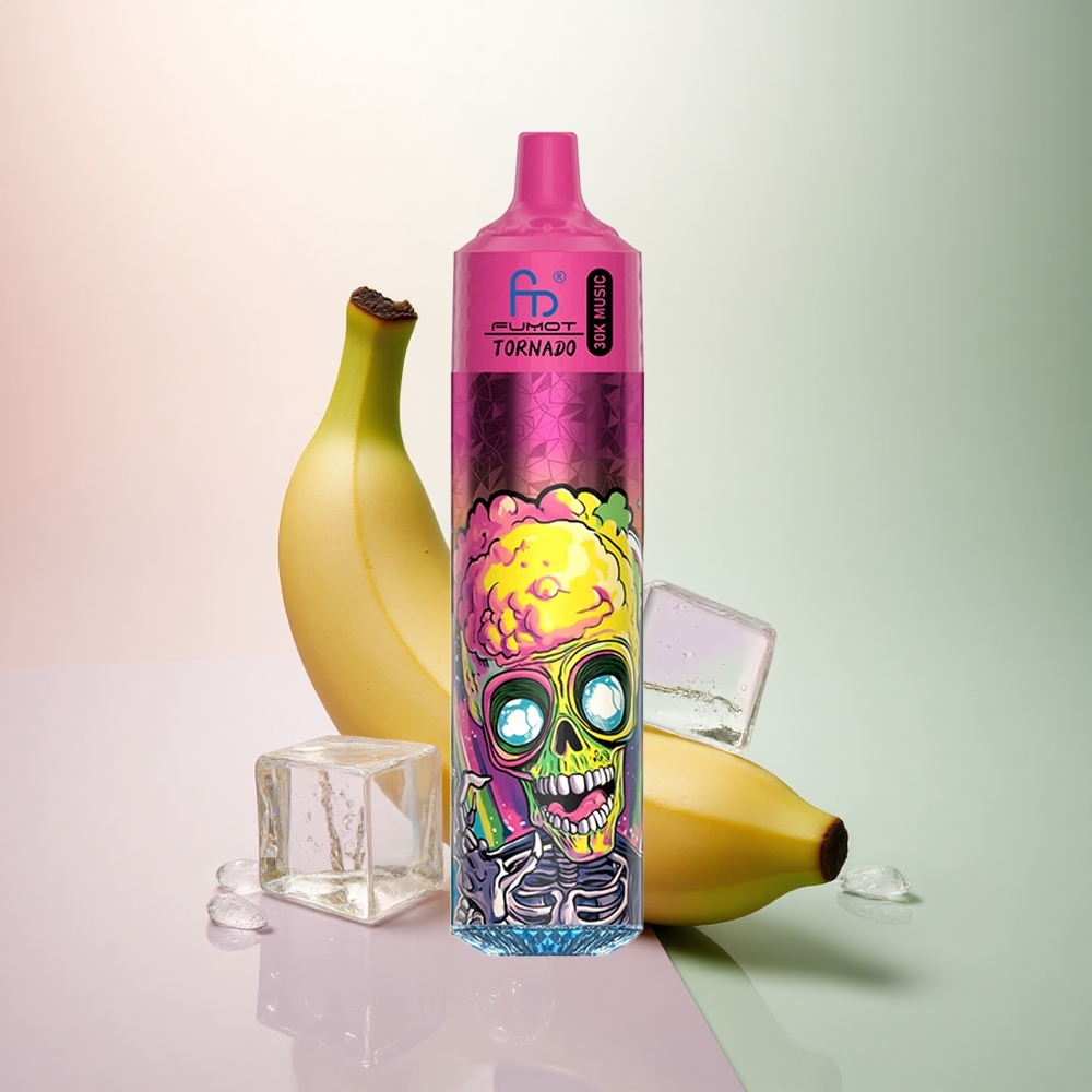 Fumot Randm Tornado 30000 Puffs Bananskapad Is 30mL 5% nikotin