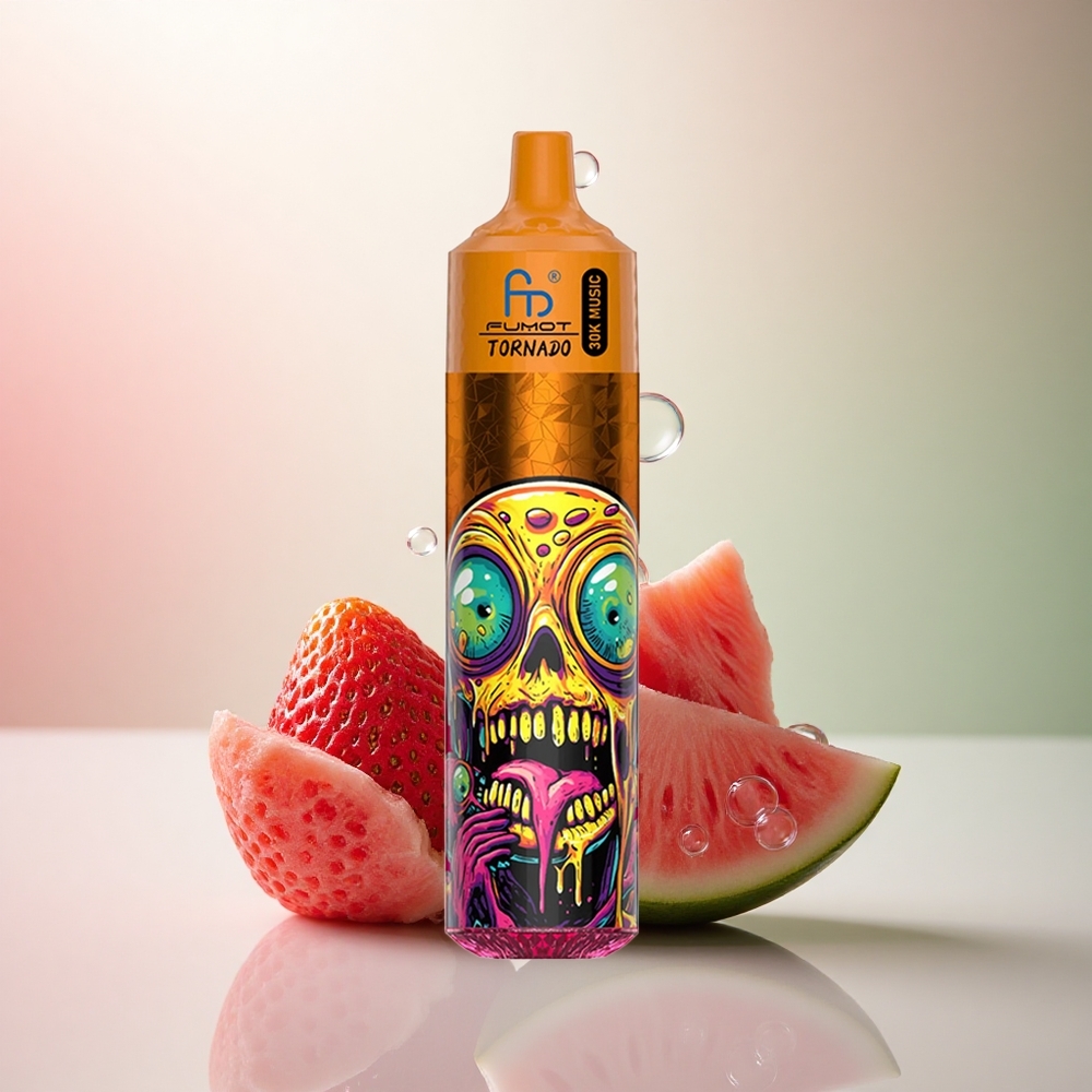 Fumot Randm Tornado 30000 Puffs Jordgubb Vattenmelon 30mL 5% Nikotin 600mAh