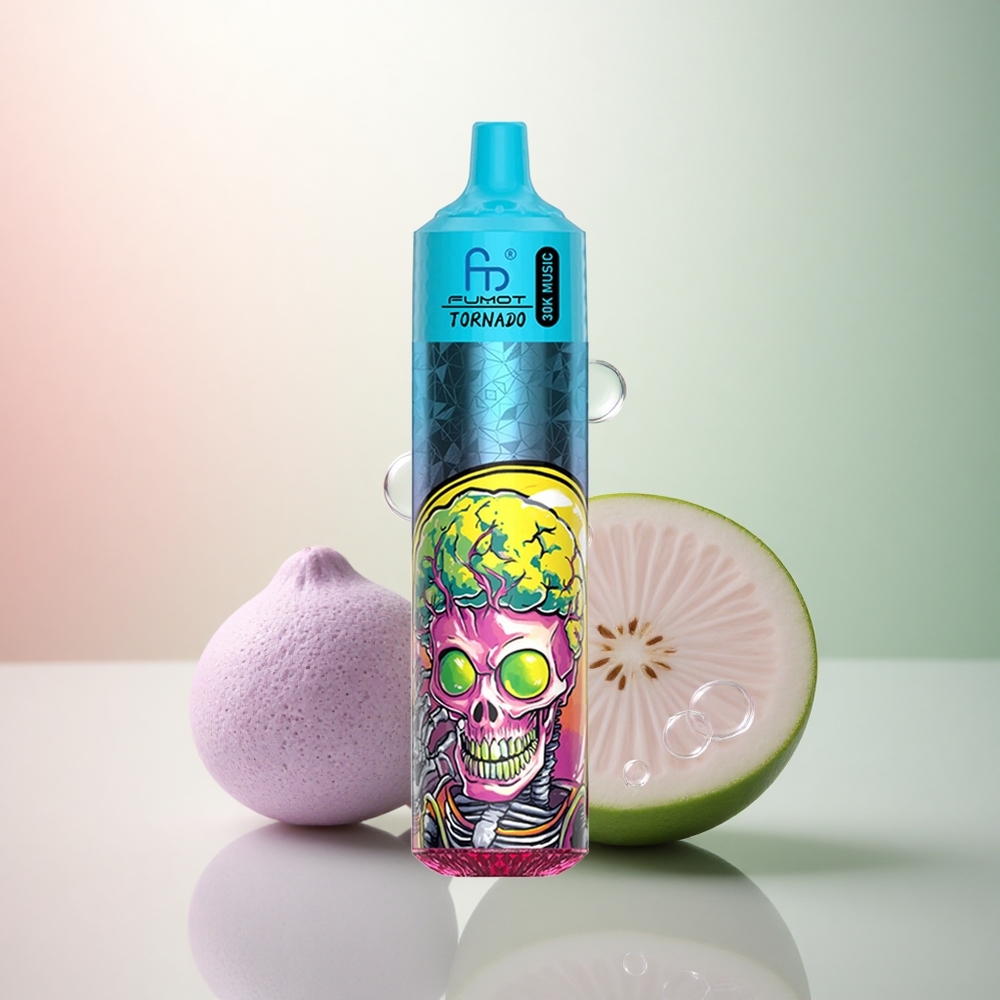 Fumot Randm Tornado 30000 Puffs Myntglass 30mL 600mAh 2% 5% nikotin 1.0 Ohm mesh