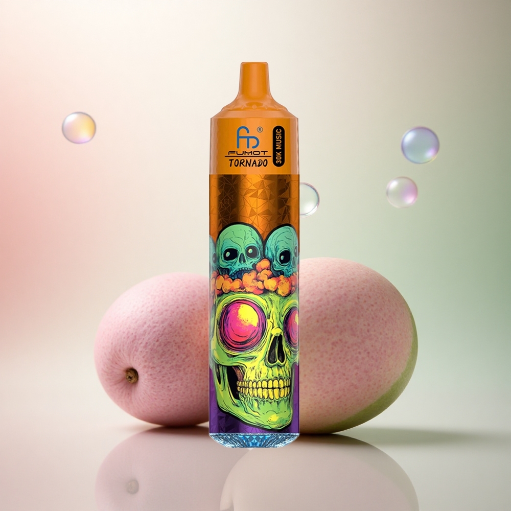 Fumot Randm Tornado 30000 Puffs Tredubbla Mango 30mL 600mAh 5% Nicotin