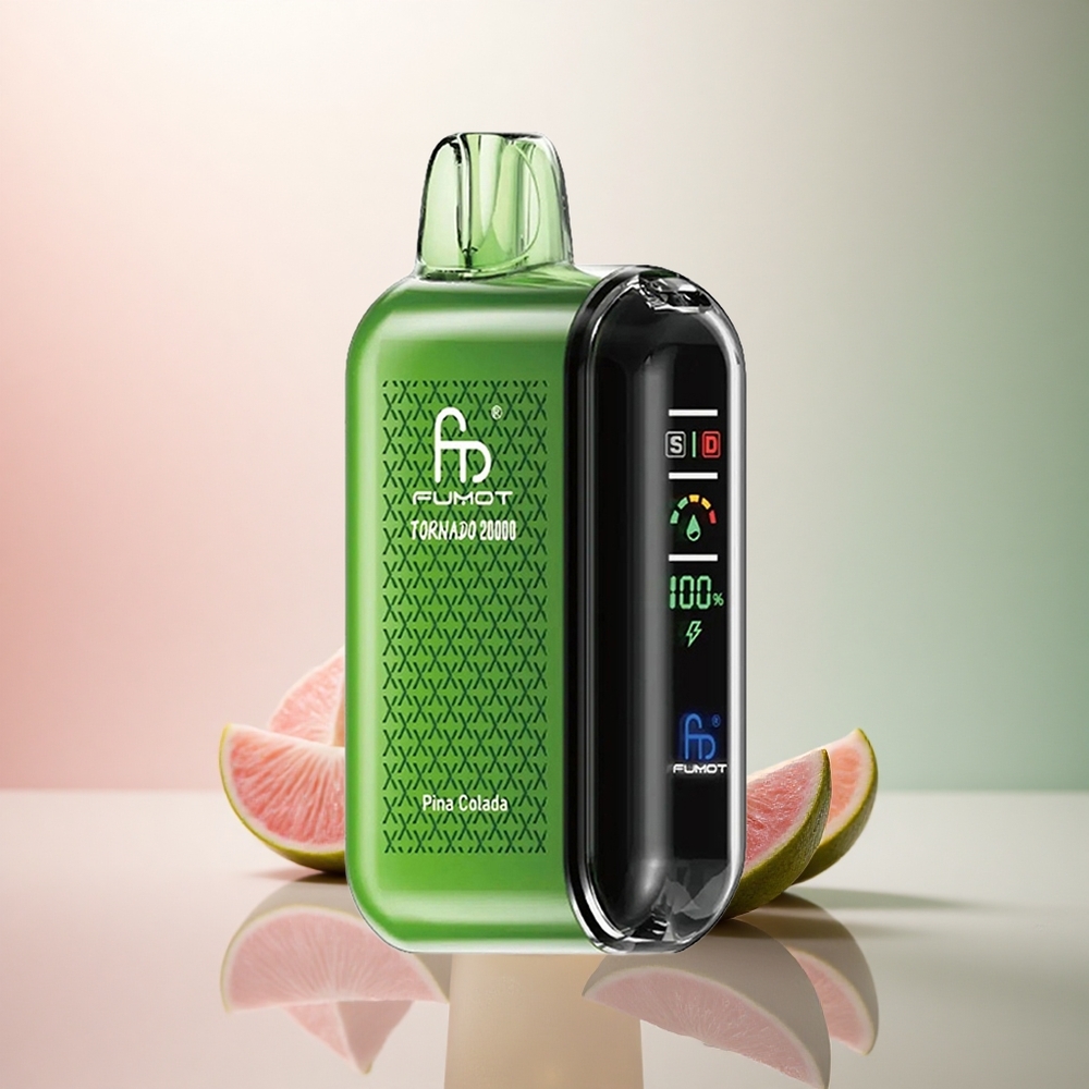 Fumot Tornado 20000 Puffs Pina Colada Dual Mesh Coil 850mAh