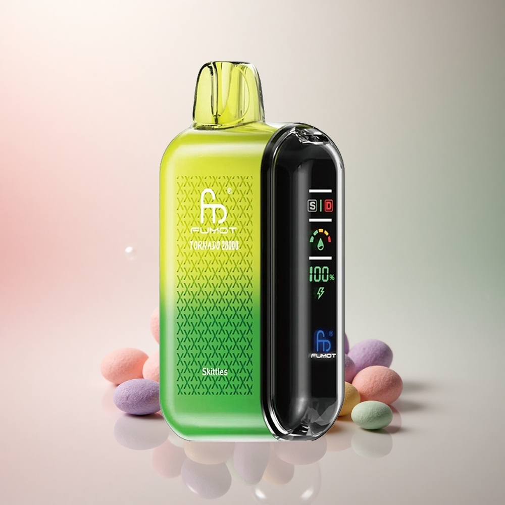 Fumot Tornado 20000 Puffs Skittles Dual Mesh 20ml 850mAh
