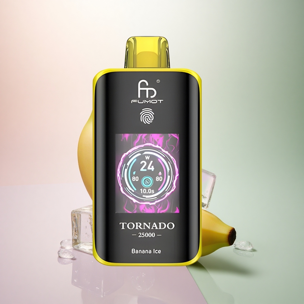 Fumot Tornado 25000 Puffs Banan Is 700mAh 20ml Nikotin
