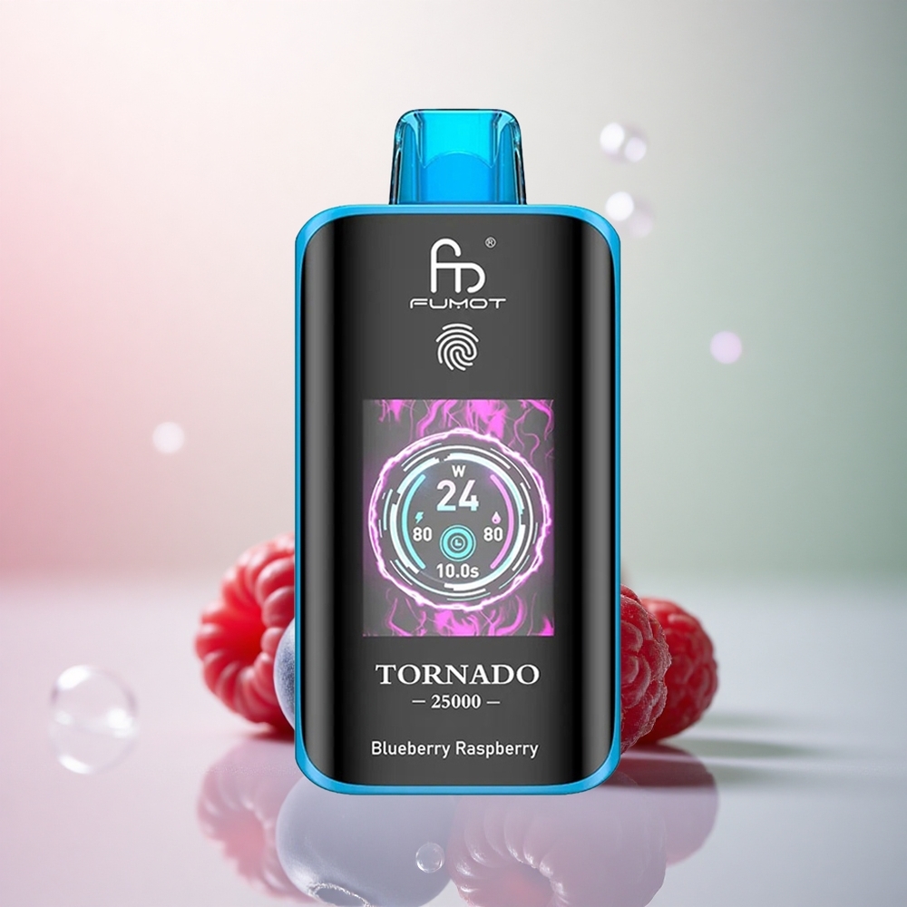 Fumot Tornado 25000 Puffs Blåbär Hallon 700mAh 20ml
