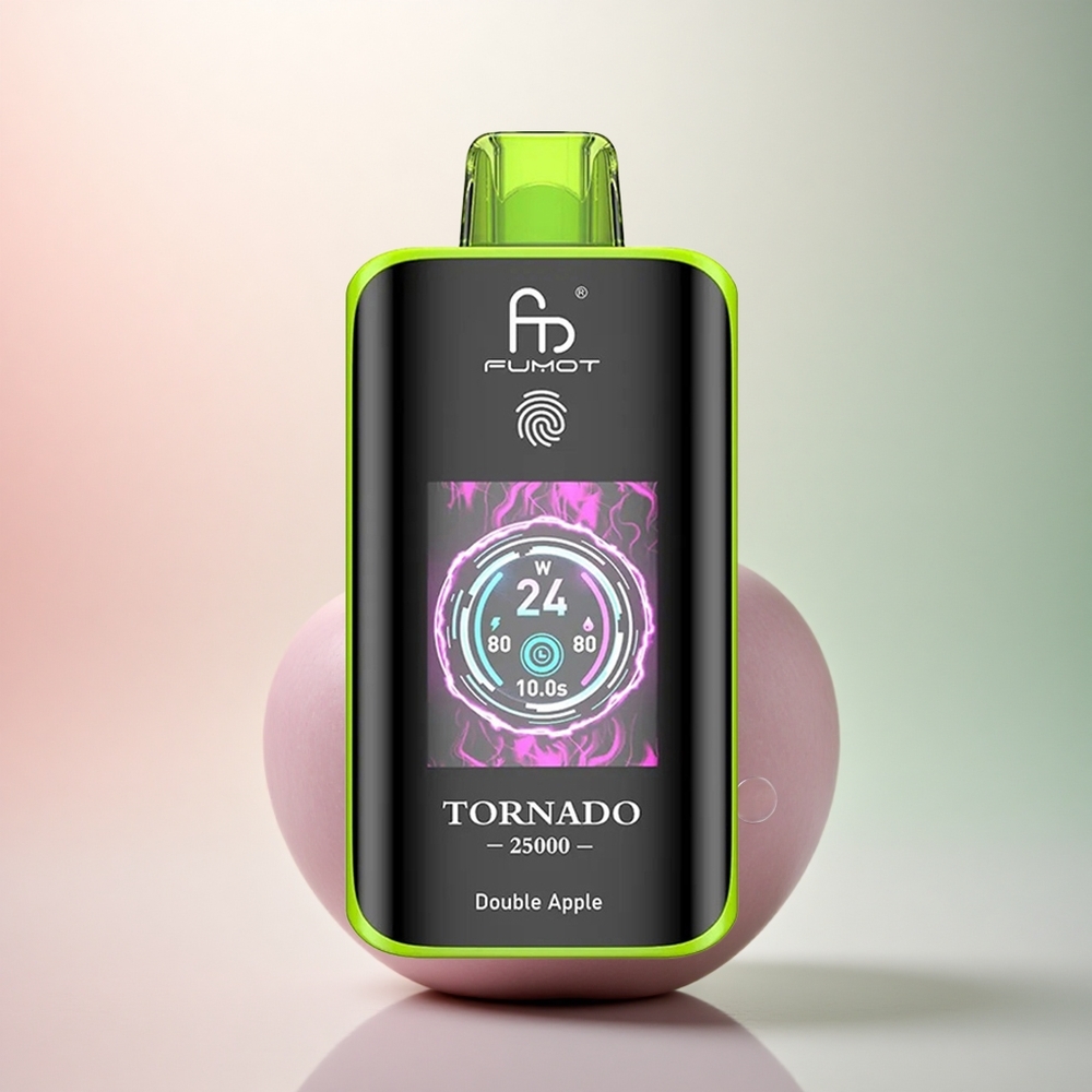 Fumot Tornado 25000 Puffs Dubbel Äpple 700mAh 20ml 5% Nikotin