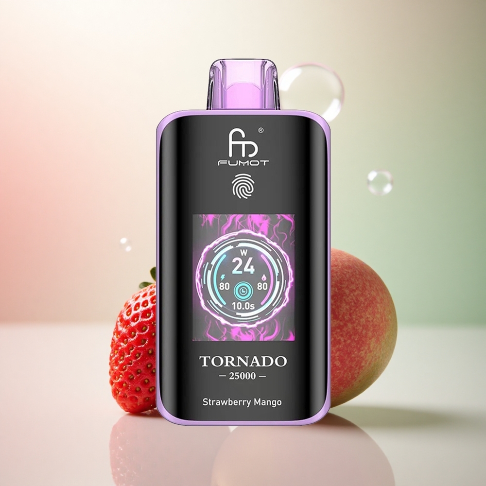 Fumot Tornado 25000 Puffs Jordgubbe Mango 700mAh 20ml