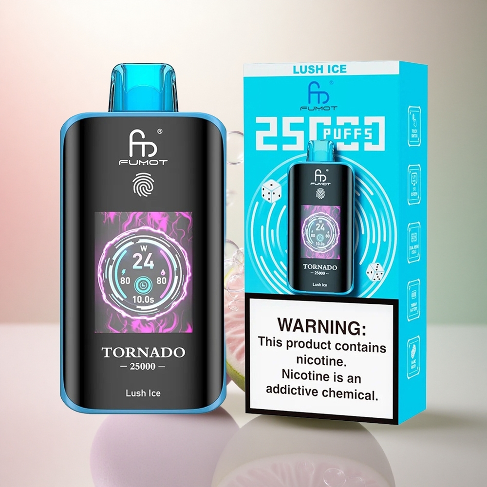 Fumot Tornado 25000 Puffs Saftig Is 700mAh 20ml Nicotin