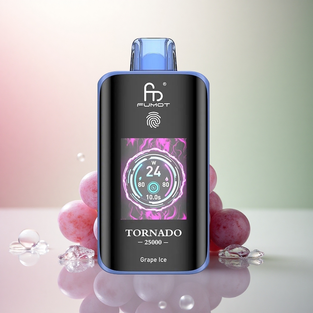 Fumot Tornado 25000 Puffs Vindruvis 700mAh 20ml 5% nikotin