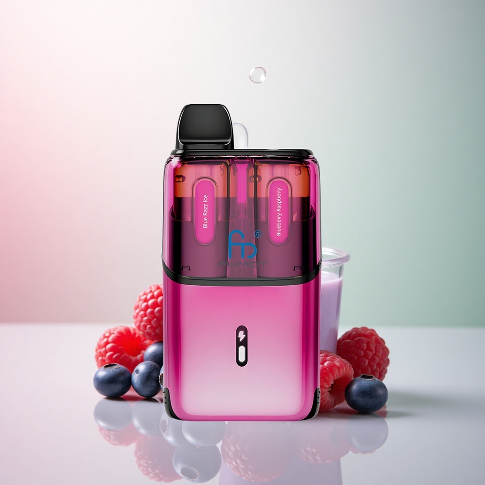 Fumot Ultra T32000 Puffs Blå Hallon Is 800mAh 20mg Nikotin