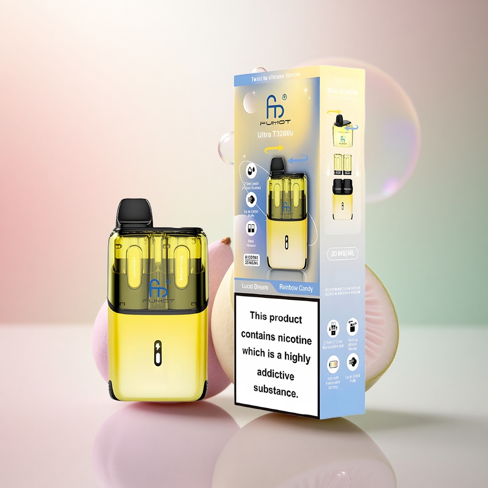 Fumot Ultra T32000 Puffs Klardröm - Regnbågsgodis med 800mAh och 20mg nikotin