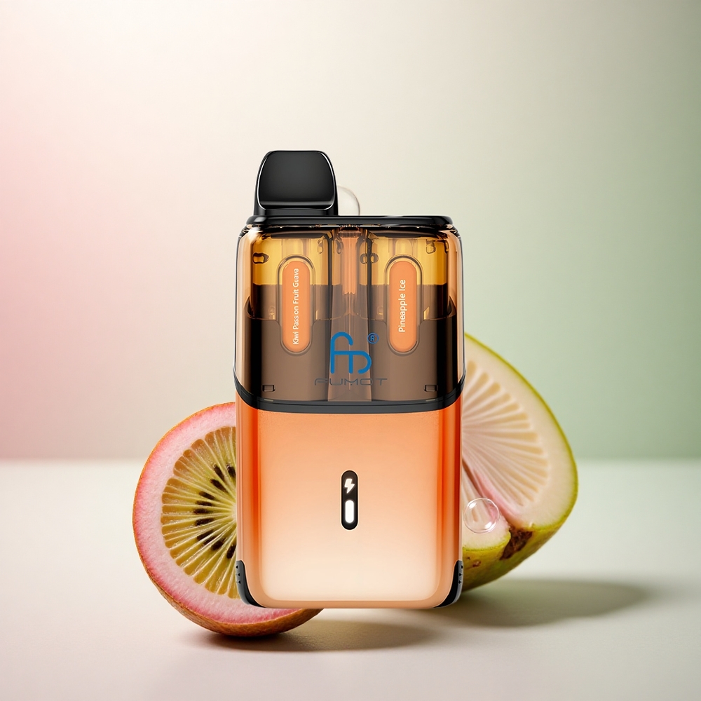 Fumot Ultra T32000 Puffs Passionsfrukt Guava Ananas Is med 800mAh & 20mg Nikotin