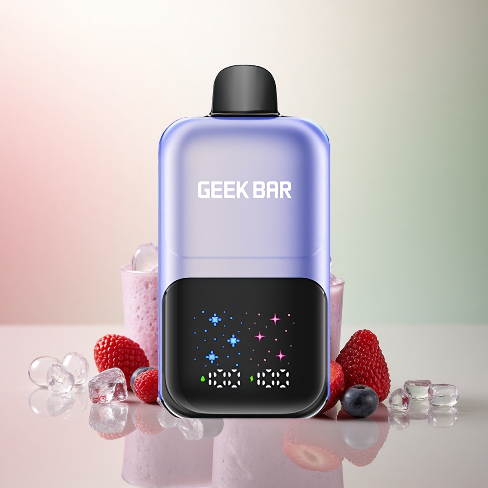 GEEK BAR 2GO 20ml 50000 Puffs Blandade Bär Glass 20mL 5% Nikotin Laddningsbar