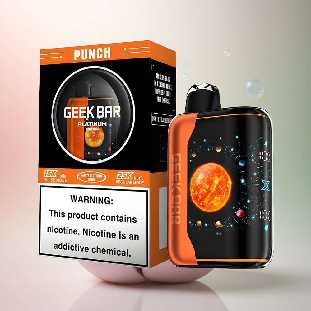 GEEK BAR Platinum Edition 25000 Puffs Punch 20mL nikotin 2%