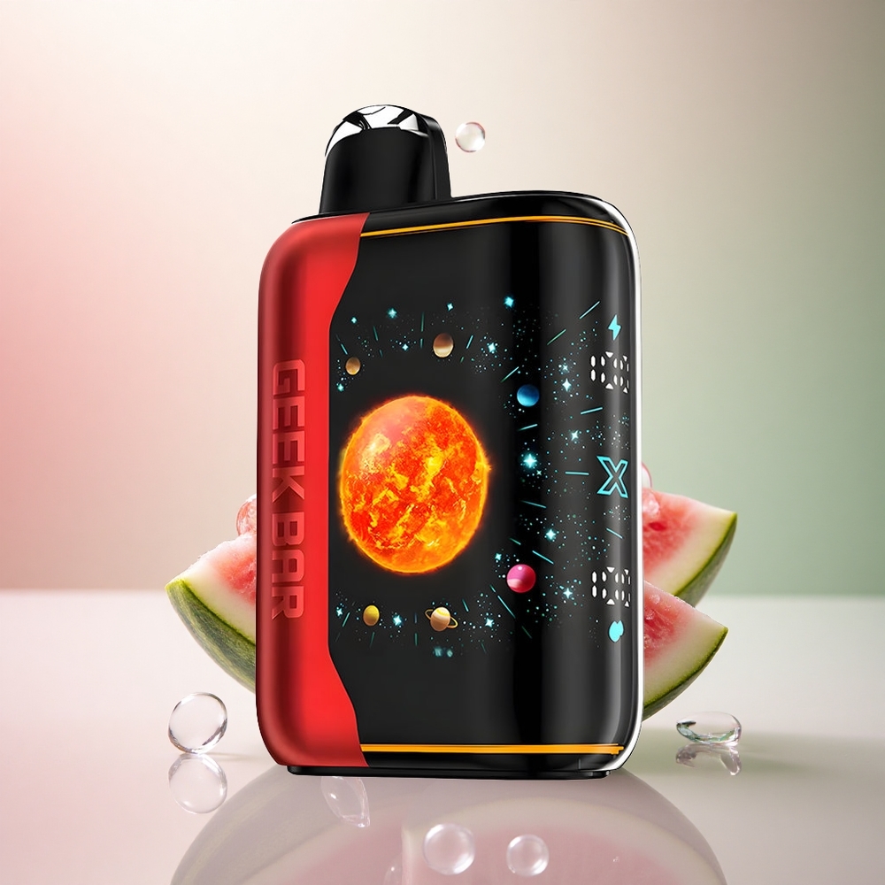 GEEK BAR Platinum Edition 25000 Puffs Vattenmelonskräm med 2% nikotin och Dual Mesh Coil