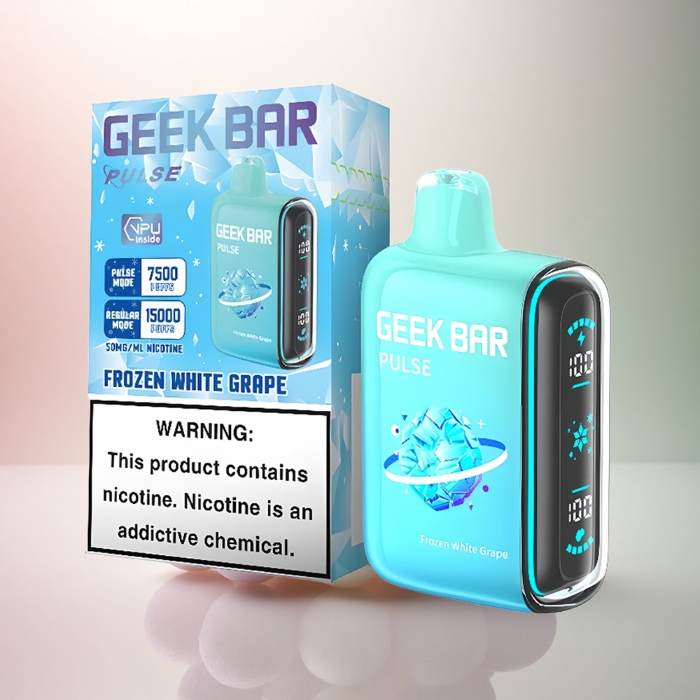 GEEK BAR Pulse 15000 Puffs Fryst Edition 16ML 5% Nikotin 650 mAh