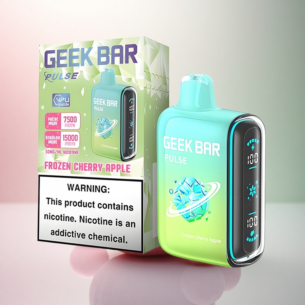 GEEK BAR Pulse 15000 Puffs Fryst Edition 16ML 5% Nikotin 650 mAh