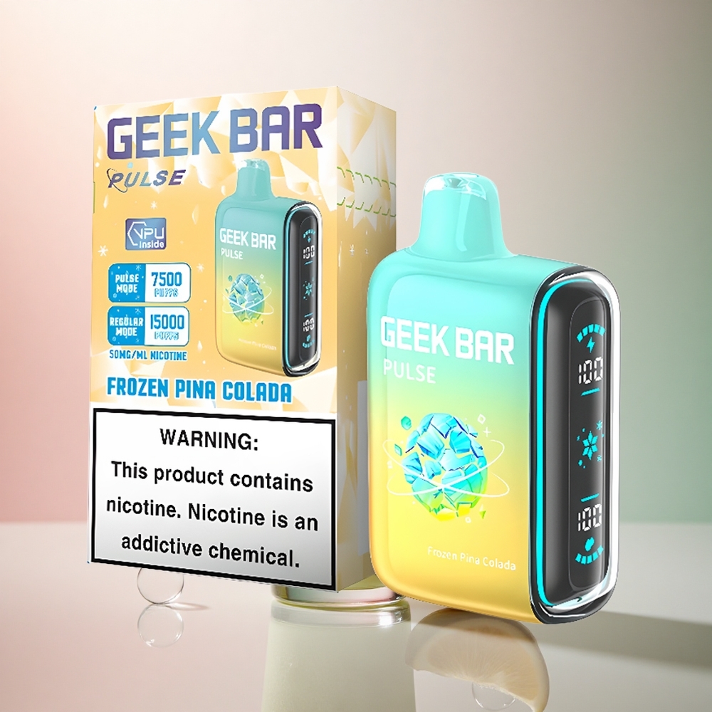 GEEK BAR Pulse 15000 Puffs Fryst Edition 16ML 5% Nikotin 650 mAh