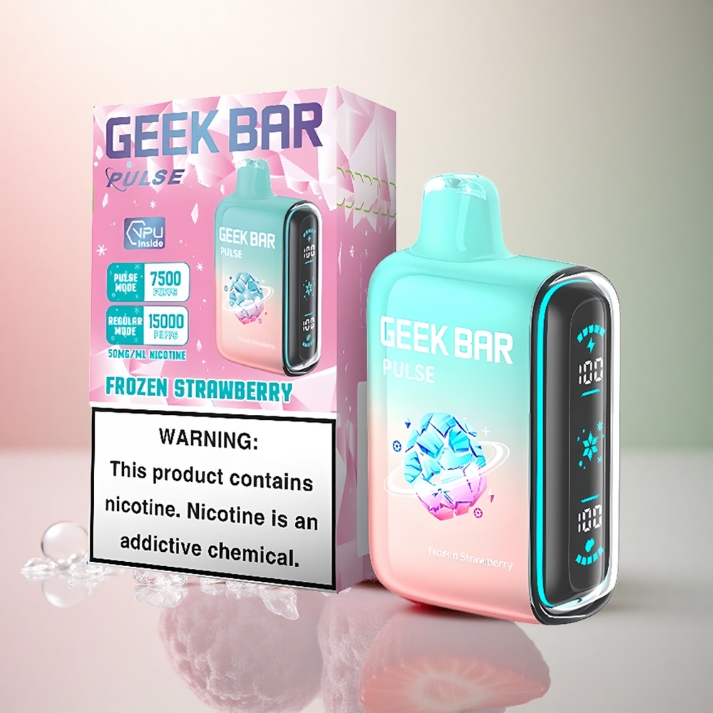 GEEK BAR Pulse 15000 Puffs Fryst Edition 16ML 5% Nikotin 650 mAh