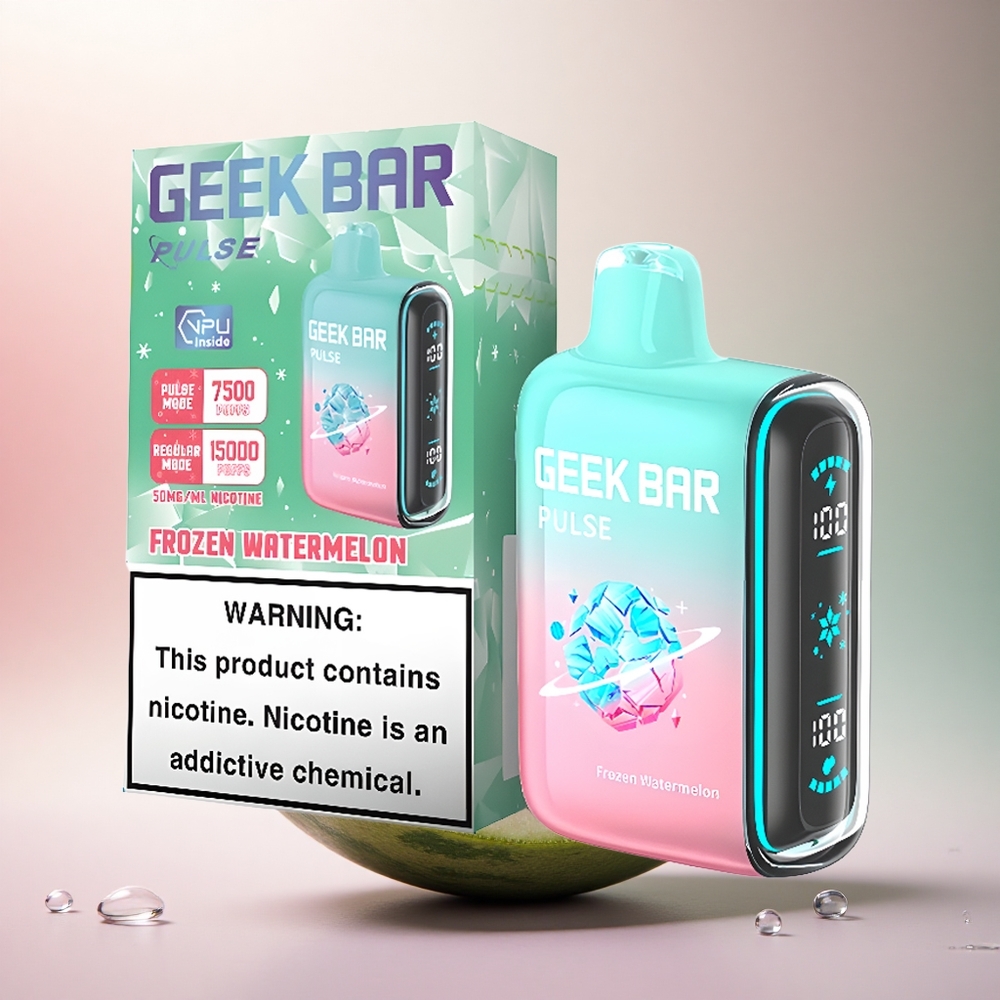 GEEK BAR Pulse 15000 Puffs Fryst Edition 16ML 5% Nikotin 650 mAh