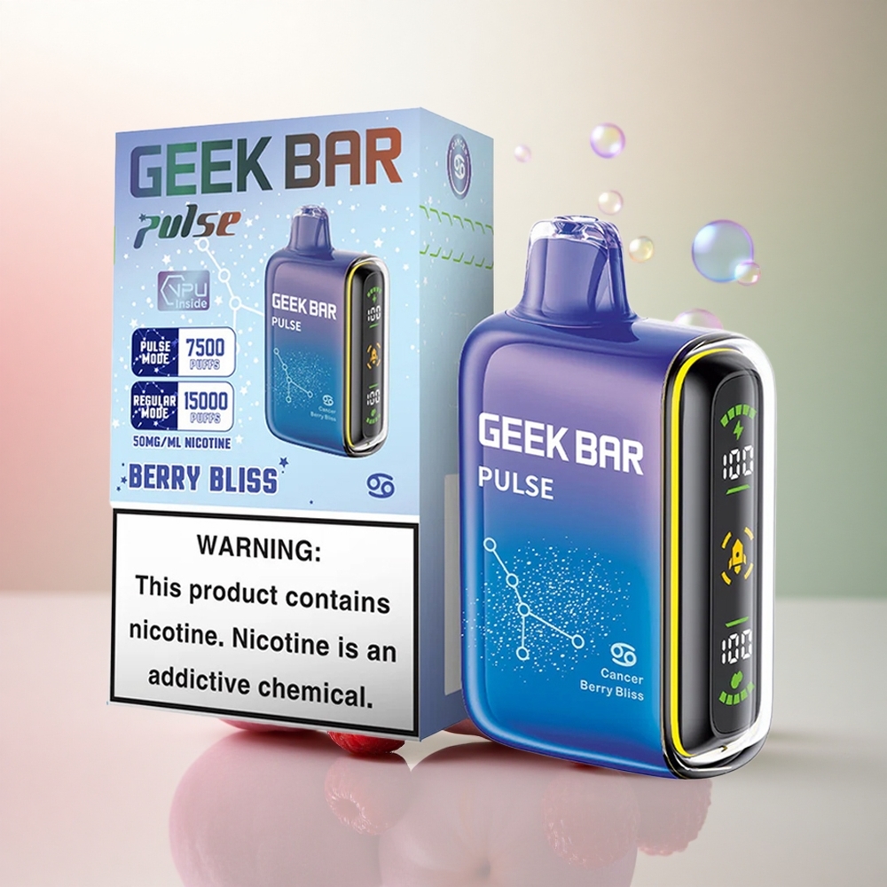 GEEK BAR Pulse 15000 Puffs Geek Bar Zodiac Svensk Edition med 16ML och 650 mAh