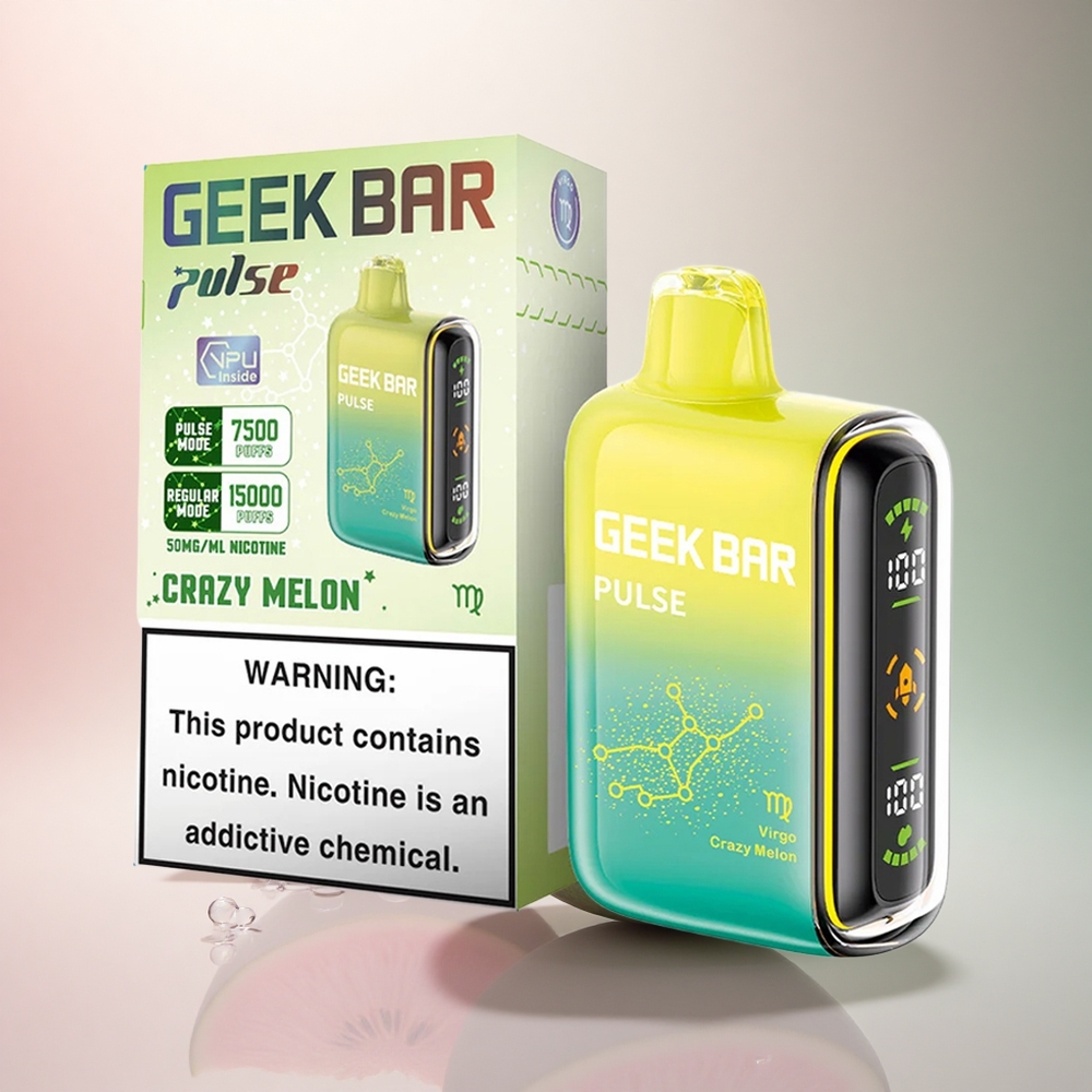 GEEK BAR Pulse 15000 Puffs Geek Bar Zodiac Svensk Edition med 16ML och 650 mAh